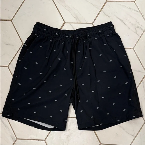 Goodfellow & Co Navy Swim Shorts - Picture 1 of 3